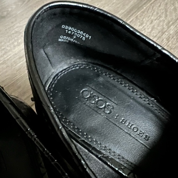 Asos block heel leather loafers - Picture 9 of 11